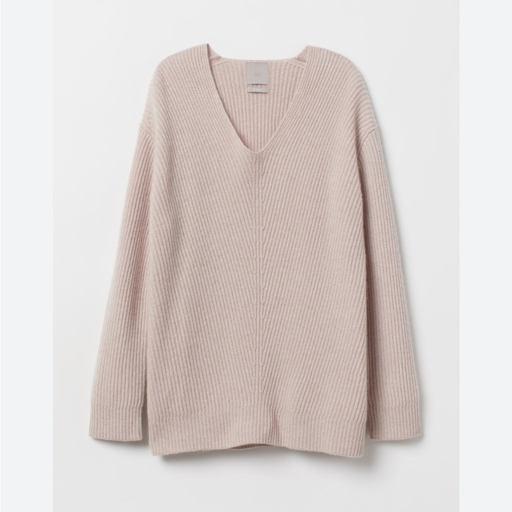 💯 cashmere V neck sweater - Picture 1 of 10